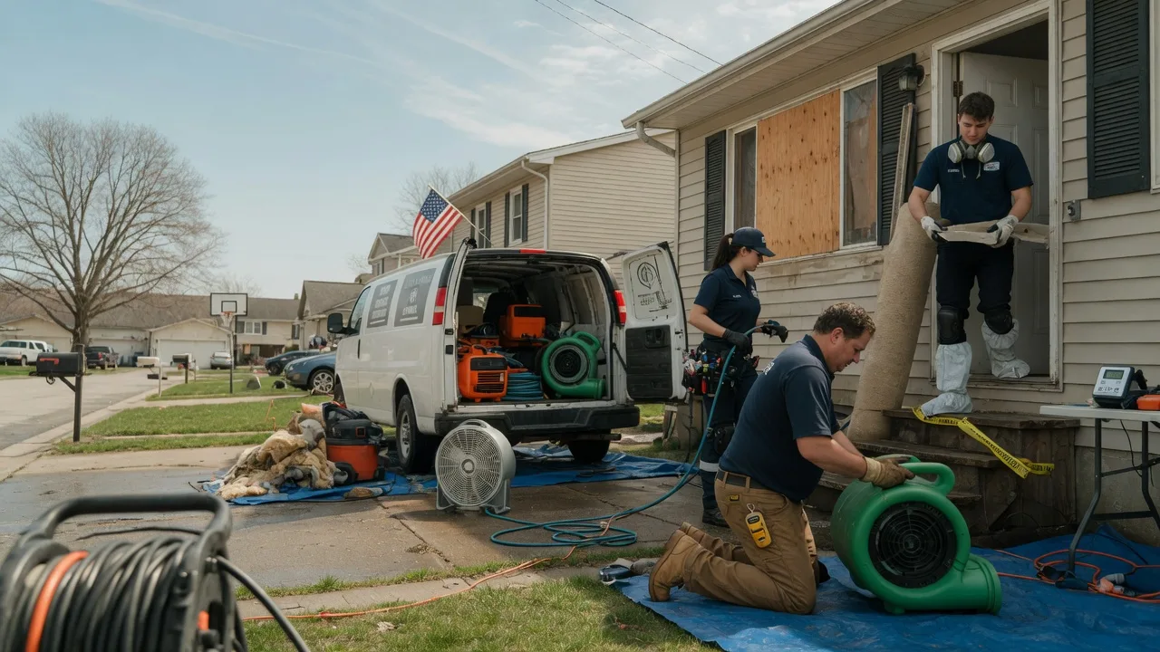 Water Damage Restoration in Yates Center, KS near me